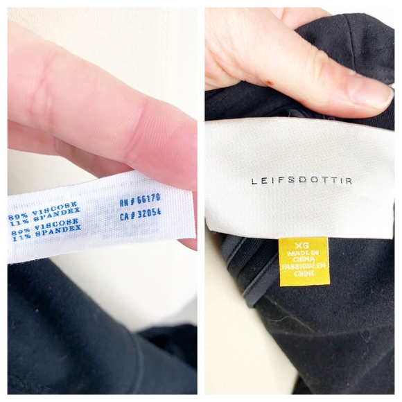 Anthro Leifsdottir Ruffle Bib Jersey Knit Dress - Picture 7 of 7